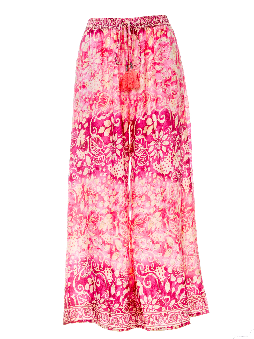 PANTALONE AMPIO ELASTICO CON COULISSE, 4 TG